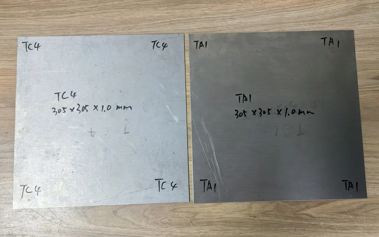 Titanium fittings