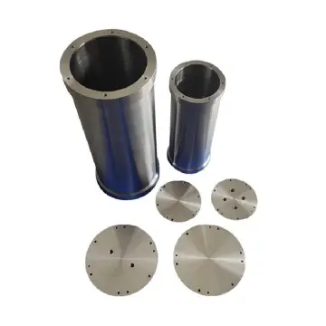 Titanium alloy parts for deep...