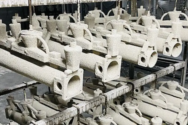 Complex shape casting