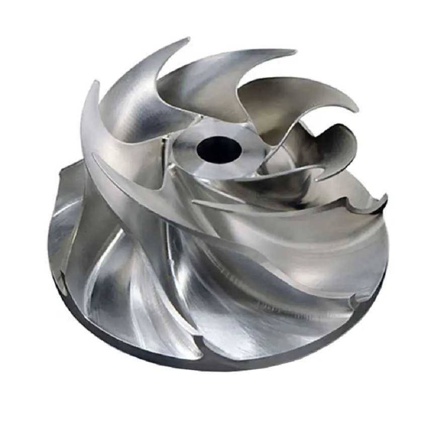 5 axis CNC machining of impel...